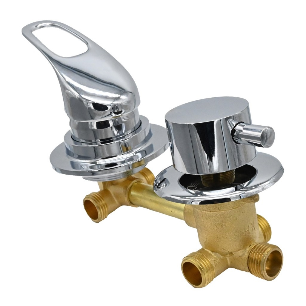 Смеситель для душевой кабины, три режима, универсальный С3У, 3 режима