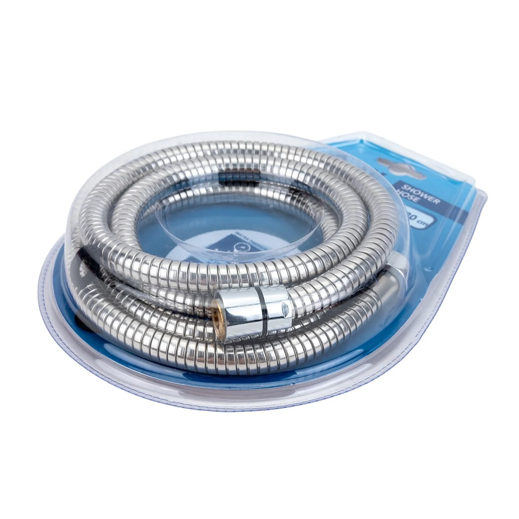 Шланг для душа AV Engineering AVSSS-050, универсальный, сталь, хром, 170-230 см