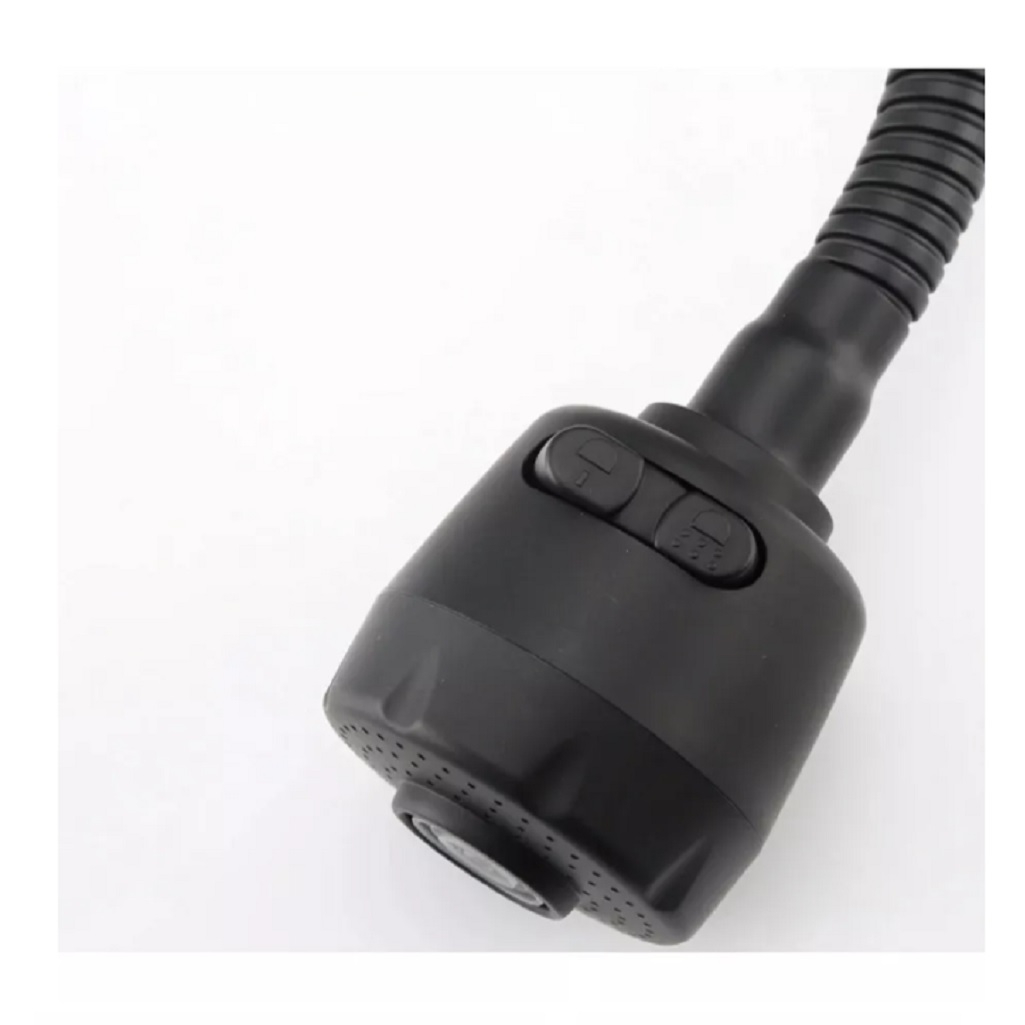 Излив для кухонного смесителя Frap F7310-6, гибкий, 41 см, черный