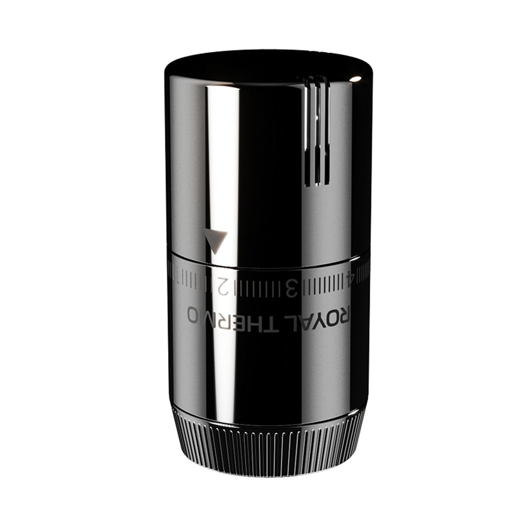 Термоголовка жидкостная Royal Thermo Design М30х1.5 пластик, хром