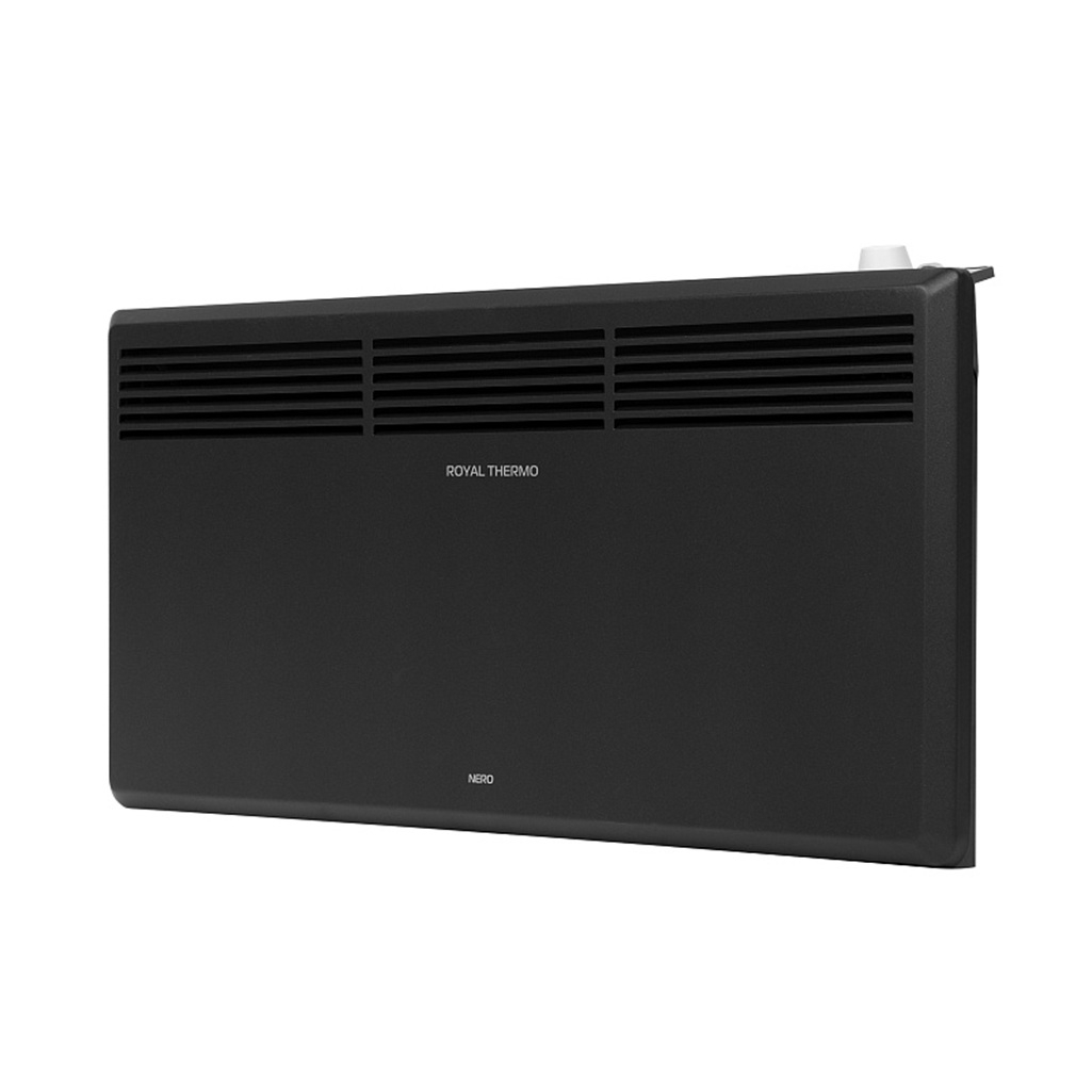 Конвектор электрический Royal Thermo Nero RTCN/M-2002, до 25 кв.м, черный, 2000 Вт