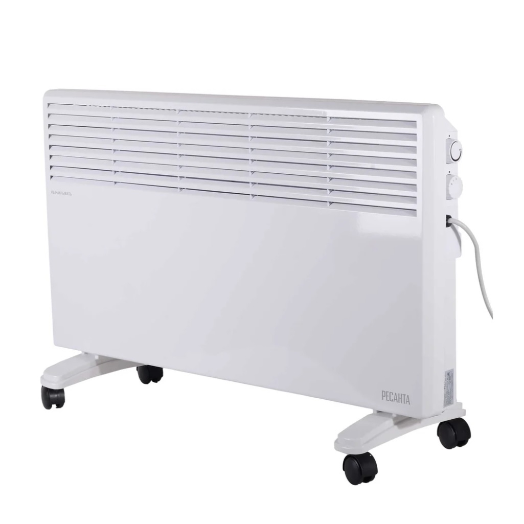 Конвектор электрический Ресанта ОК-20А 67/4/48, механический термостат, 2 кВт