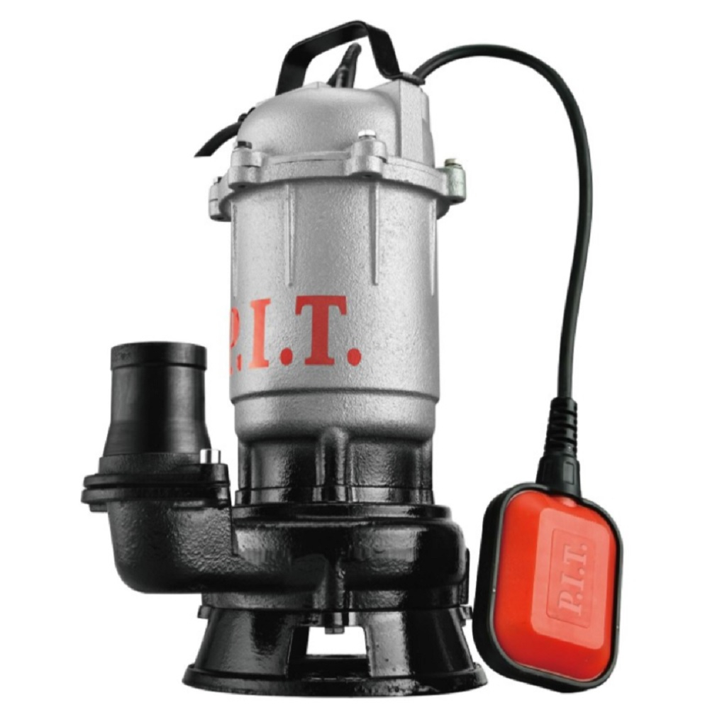 Насос фекальный P.I.T. PSW750-W для грязной воды, чугун, 750 Вт, напор 16 м, 166 л/мин