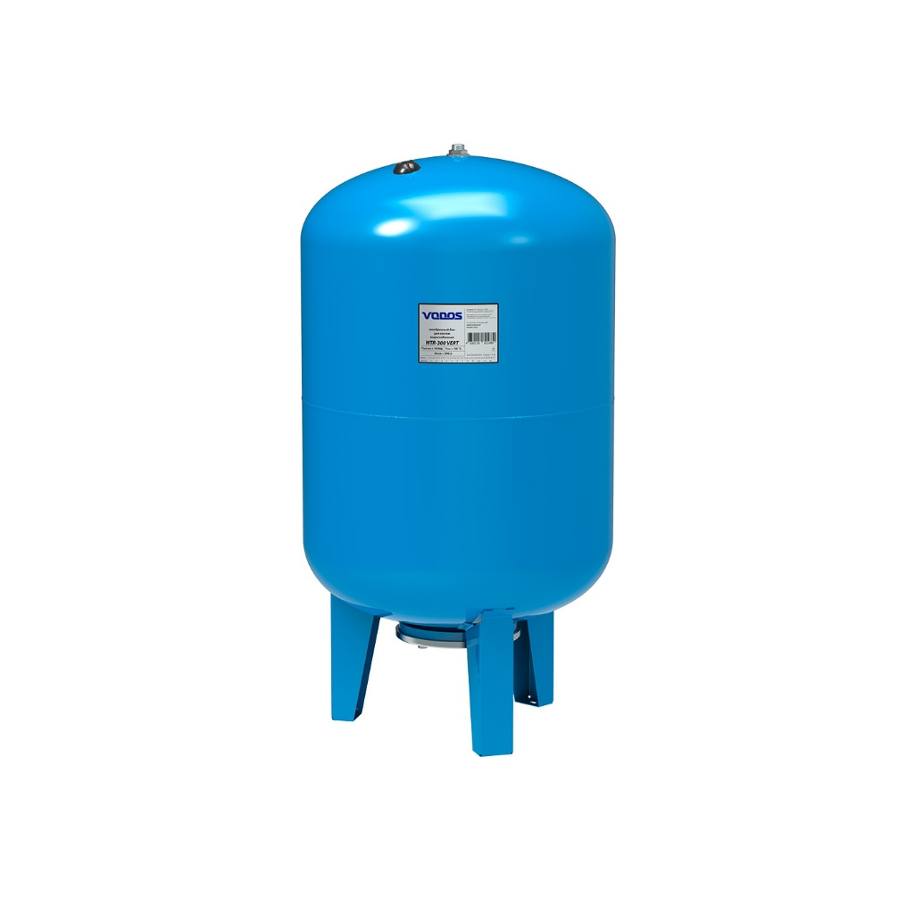 Гидроаккумулятор Vodos WTR VS00199, вертикальный, 300 л, 10 бар, G 11/4