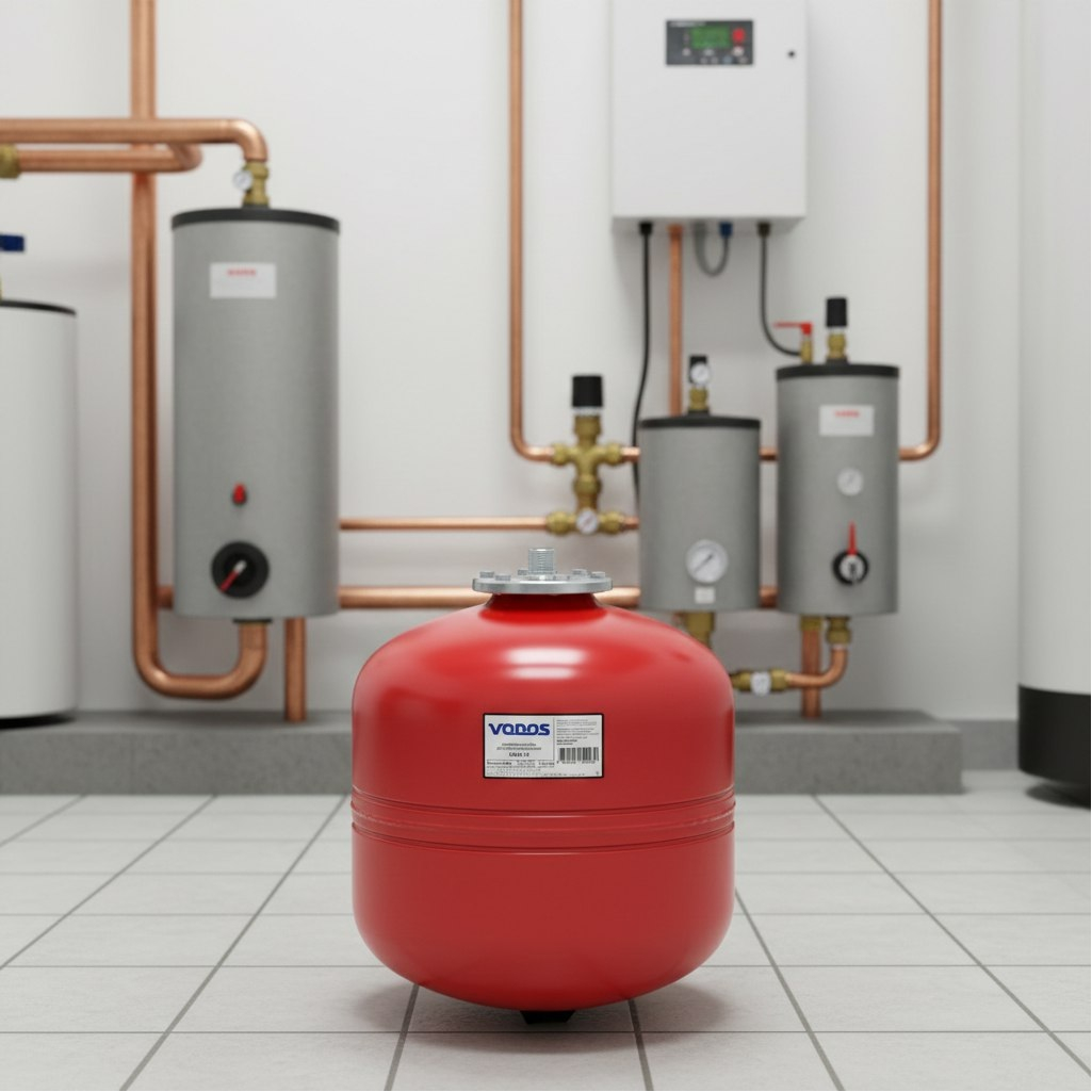 Бак мембранный Vodos Heat VS00206, вертикальный, 24 л, 5 бар, G 3/4