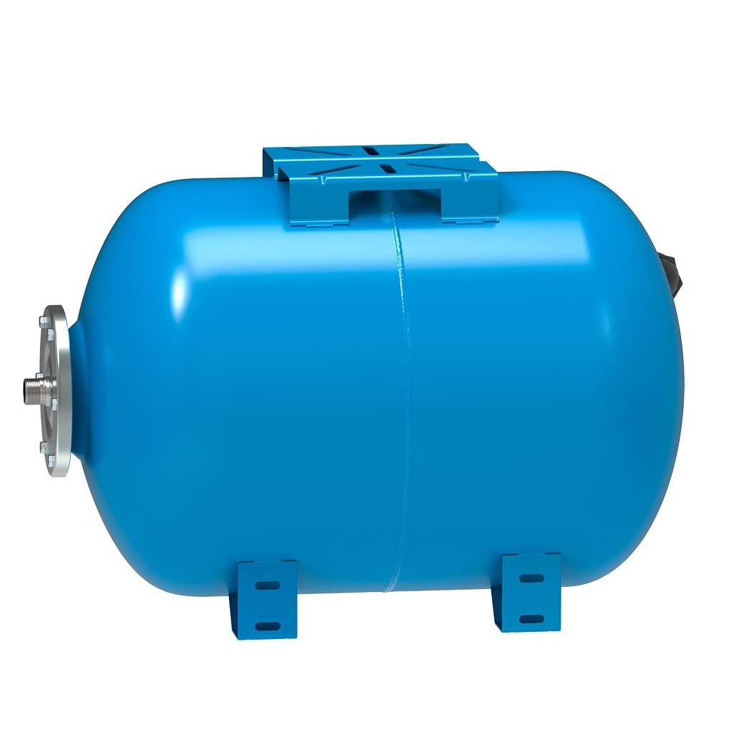 Бак мембранный Vodos Base 50 HOR, VS00247, горизонтальный, 50 л, 10 бар, G 1