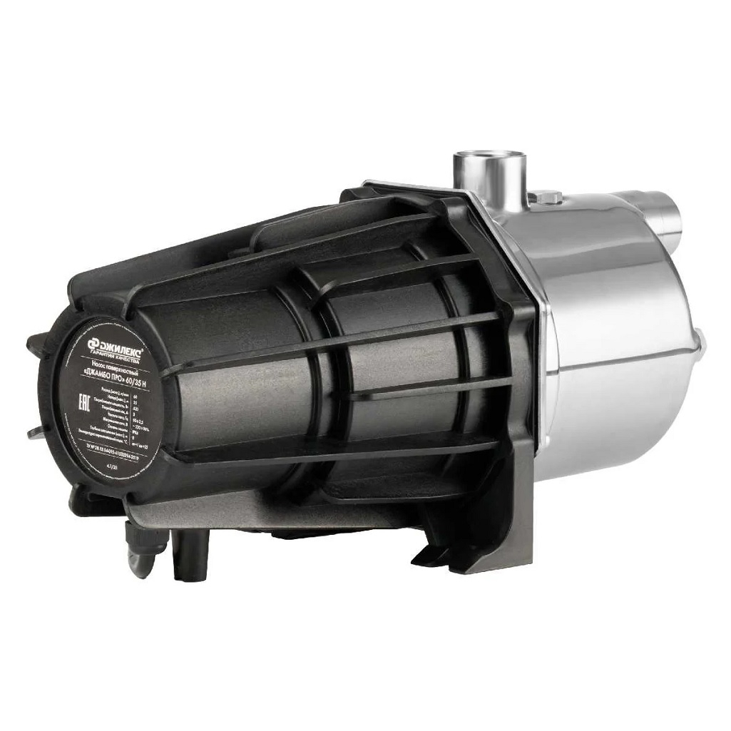 Насос поверхностный Джилекс Джамбо Про 60/35 Н, 3103, для чистой воды, 620 Вт, напор 35 м, 65 л/мин