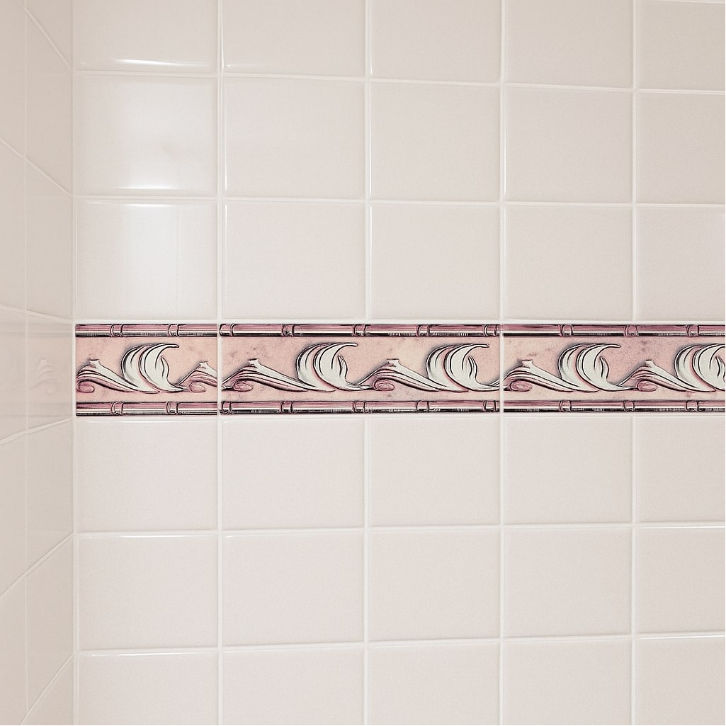 Бордюр Tubadzin L-Luar 2B 45х200 мм, рельефная поверхность, бежевый