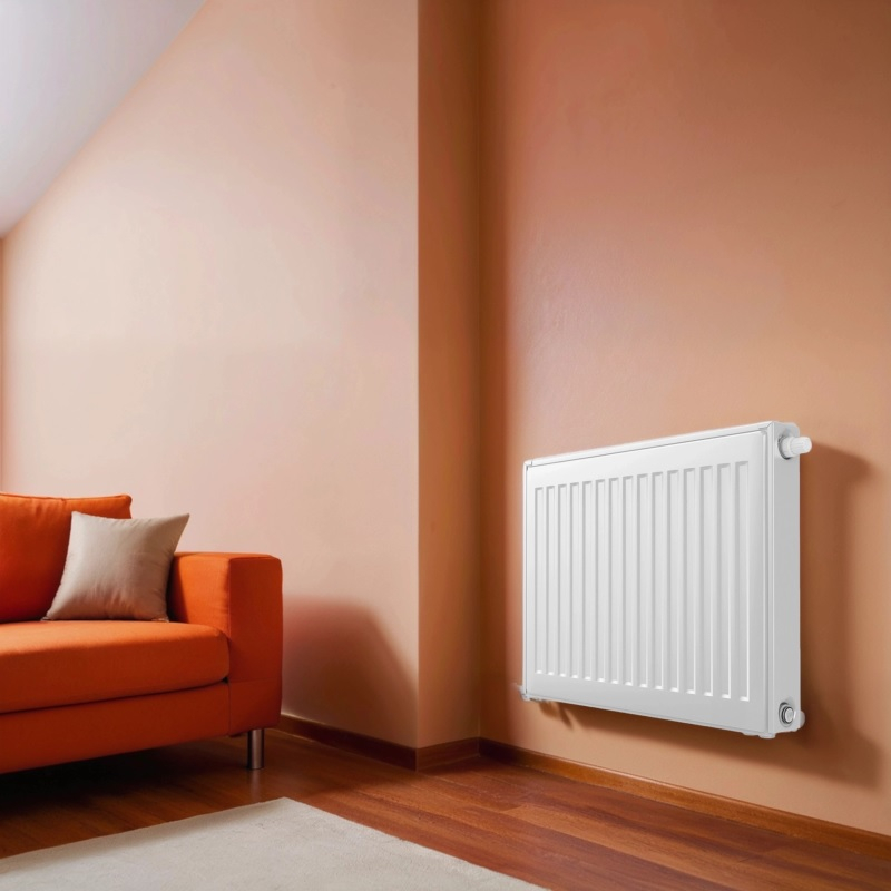 Радиатор панельный Royal Thermo Ventil Compact VC22-300-500, Rall 9016, сталь