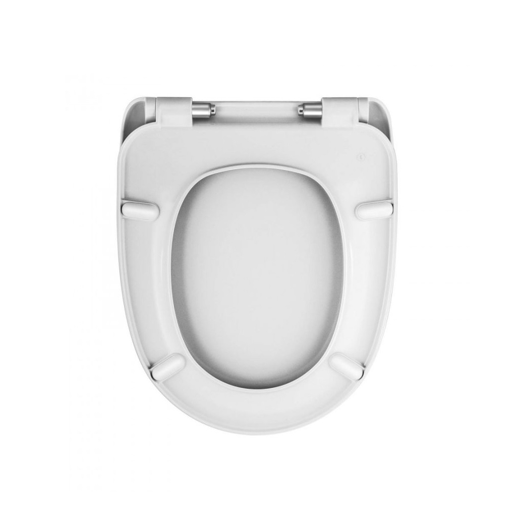 Сиденье для унитаза AV Engineering TRON AVE129620, быстросъемное, с крышкой, с микролифтом, дюропласт, цвет белый