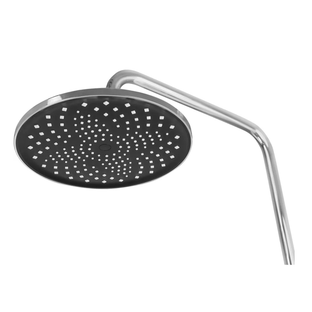 Душевая система Econoce EC0407, цинк, цвет хром, тропический душ