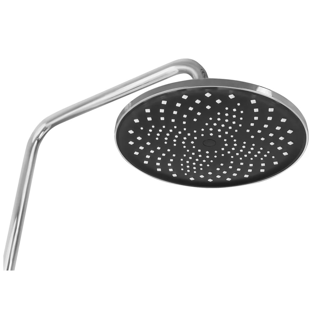 Душевая система Econoce EC0407, цинк, цвет хром, тропический душ