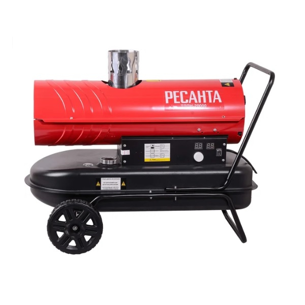 Тепловая дизельная пушка непрямого нагрева Ресанта ТДПН-20000 67/1/30