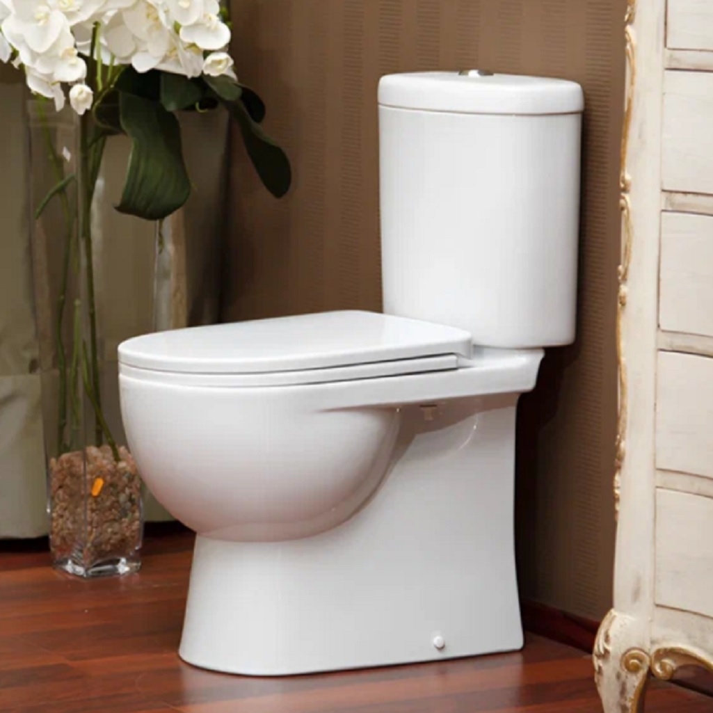 Унитаз  напольный Sanita luxe Art Comfort 248464, с бачком и сиденьем, белый