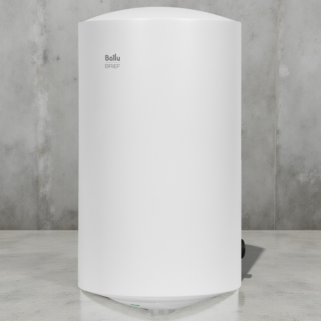 Водонагреватель накопительный Ballu BWH/S 50 Brief НС-1699357, настенный, 1.5 кВт, 50 л