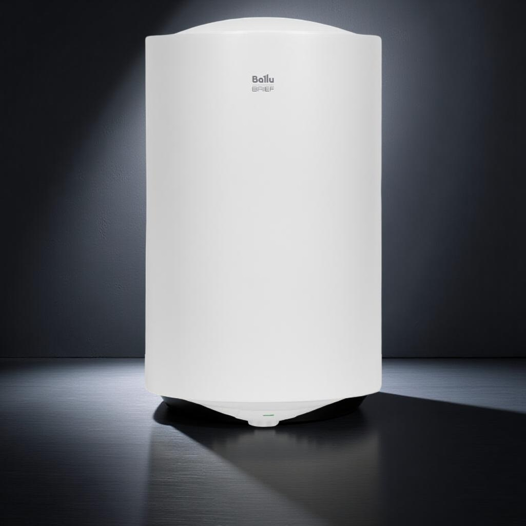 Водонагреватель накопительный Ballu BWH/S 80 Brief НС-1699358, настенный, 1.5 кВт, 80 л