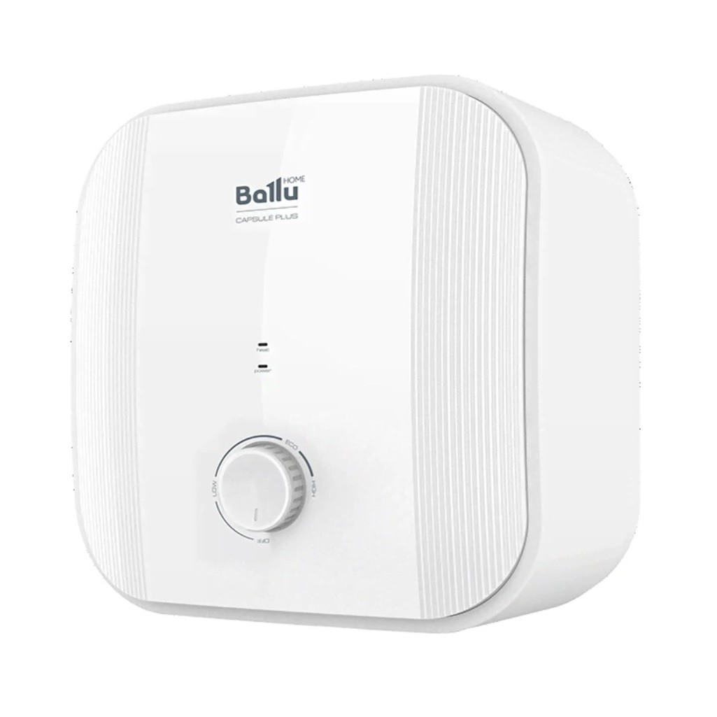 Водонагреватель накопительный Ballu BWH/S 10 Capsule Plus U, настенный, 2 кВт, 10 л