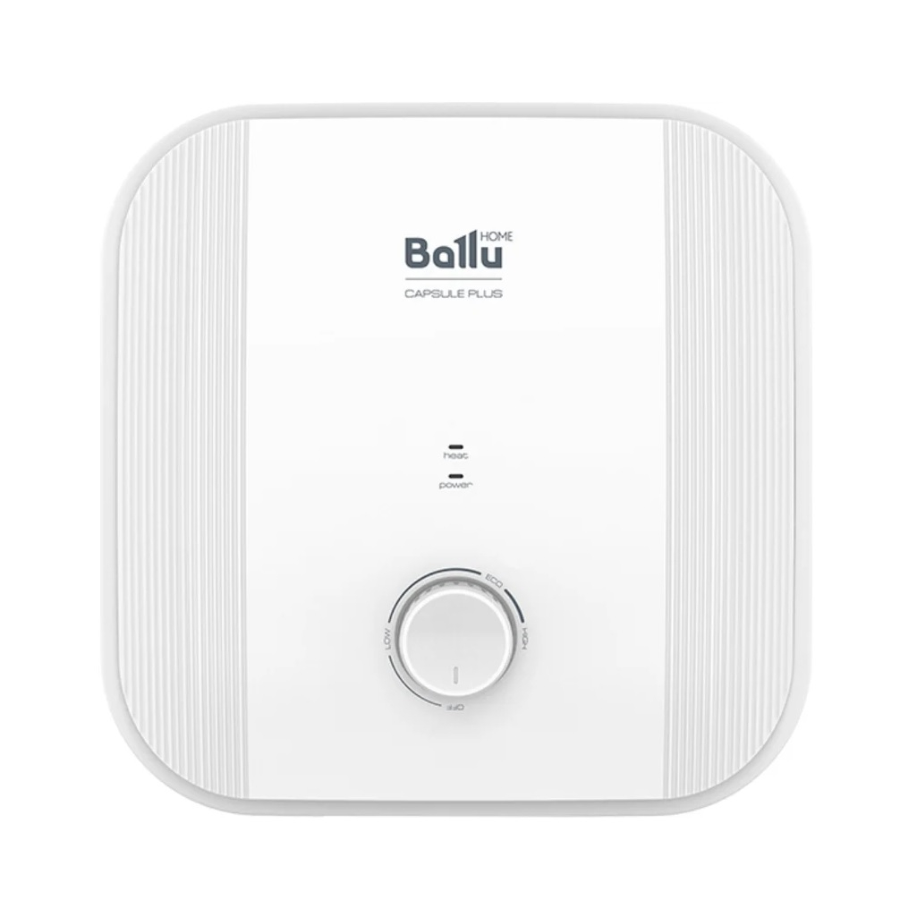 Водонагреватель накопительный Ballu BWH/S 10 Capsule Plus U, настенный, 2 кВт, 10 л
