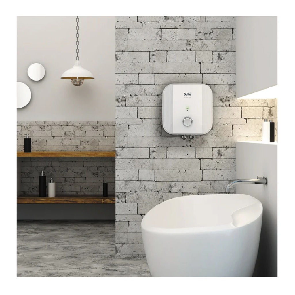 Водонагреватель накопительный Ballu BWH/S 10 Capsule Plus U, настенный, 2 кВт, 10 л