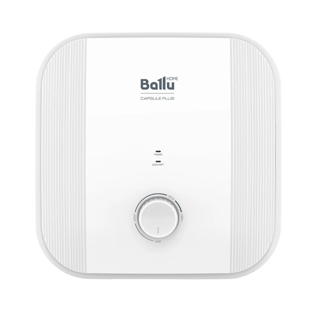 Водонагреватель накопительный Ballu BWH/S 15 Capsule Plus U, настенный, 2 кВт, 15 л