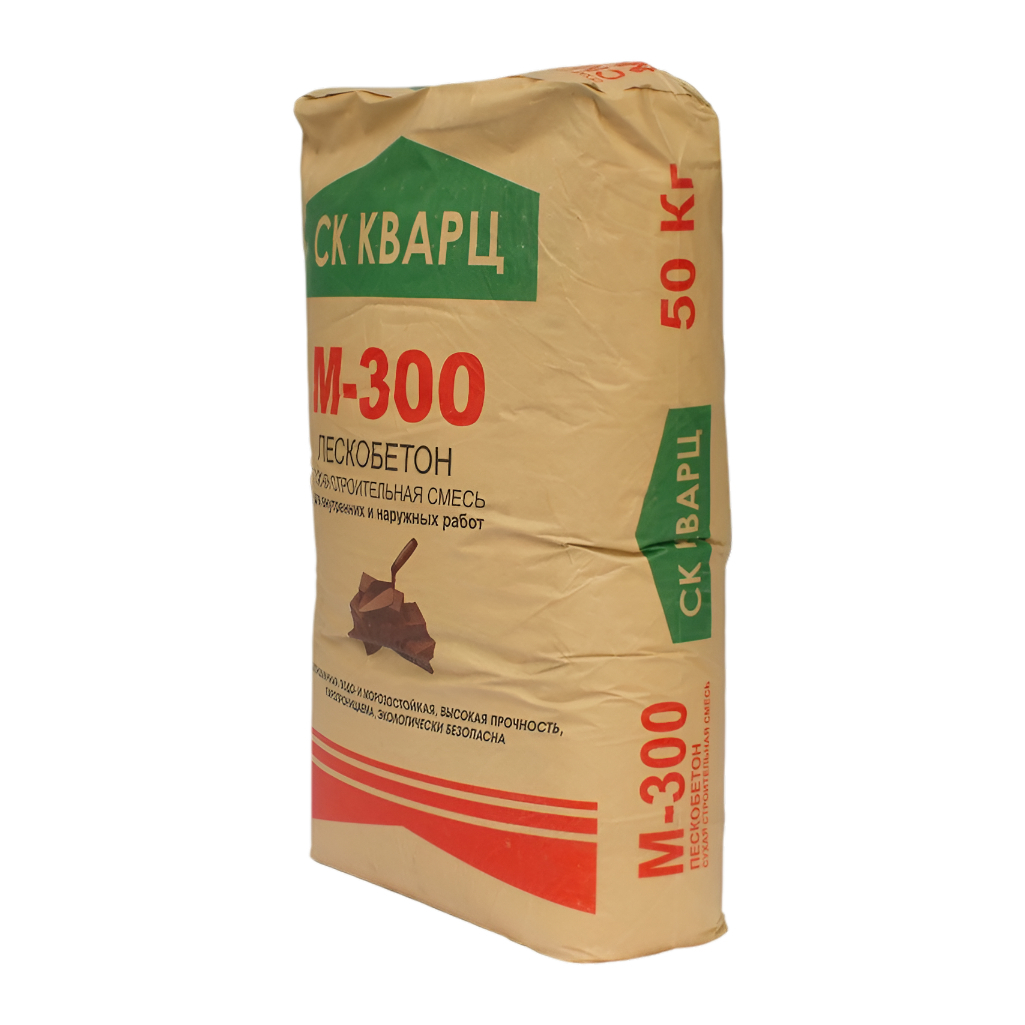 Пескобетон СК Кварц М-300 сухая строительная смесь 50 кг