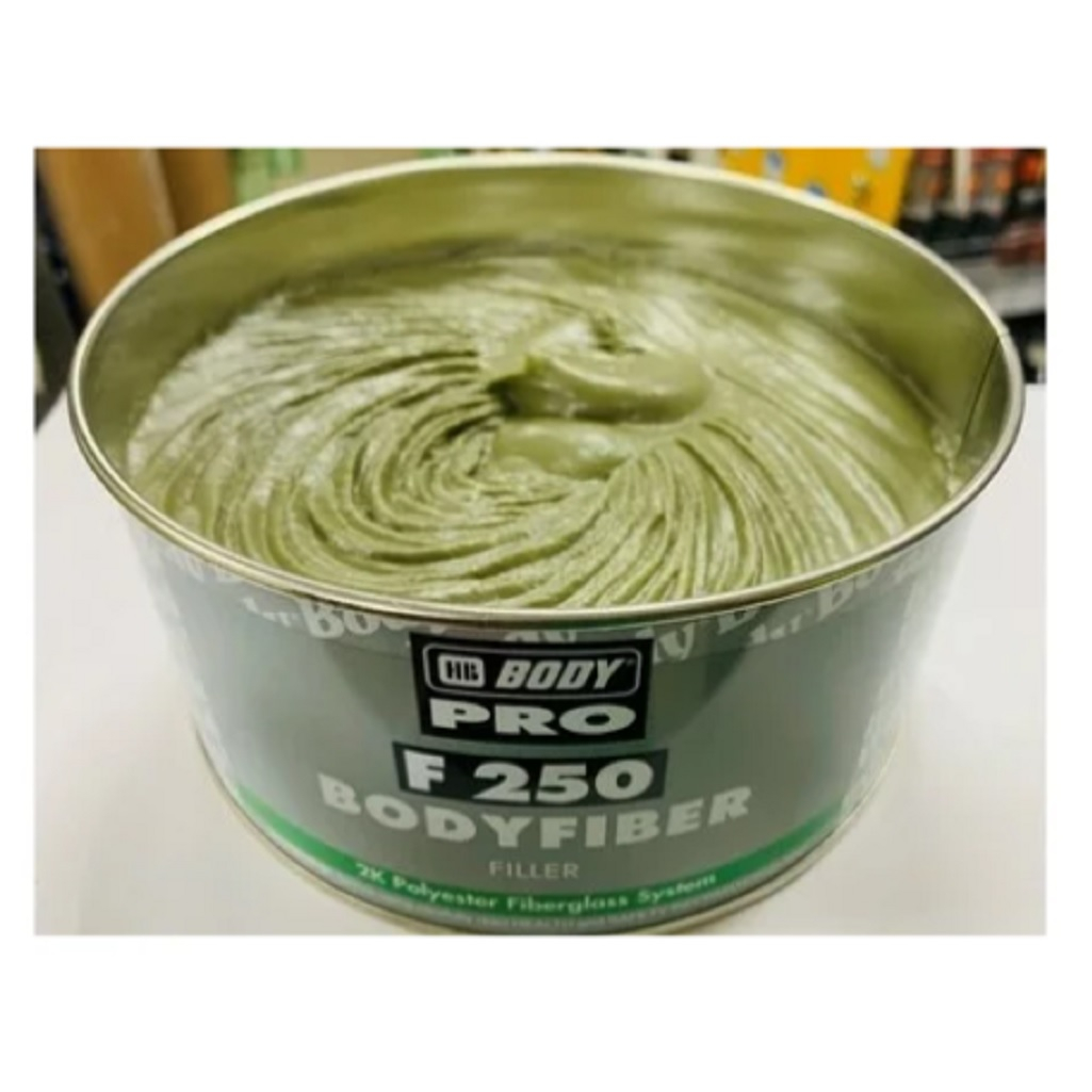 Шпатлевка полиэфирная HB Body Pro F250 Fiber 7729157, 0.25 кг