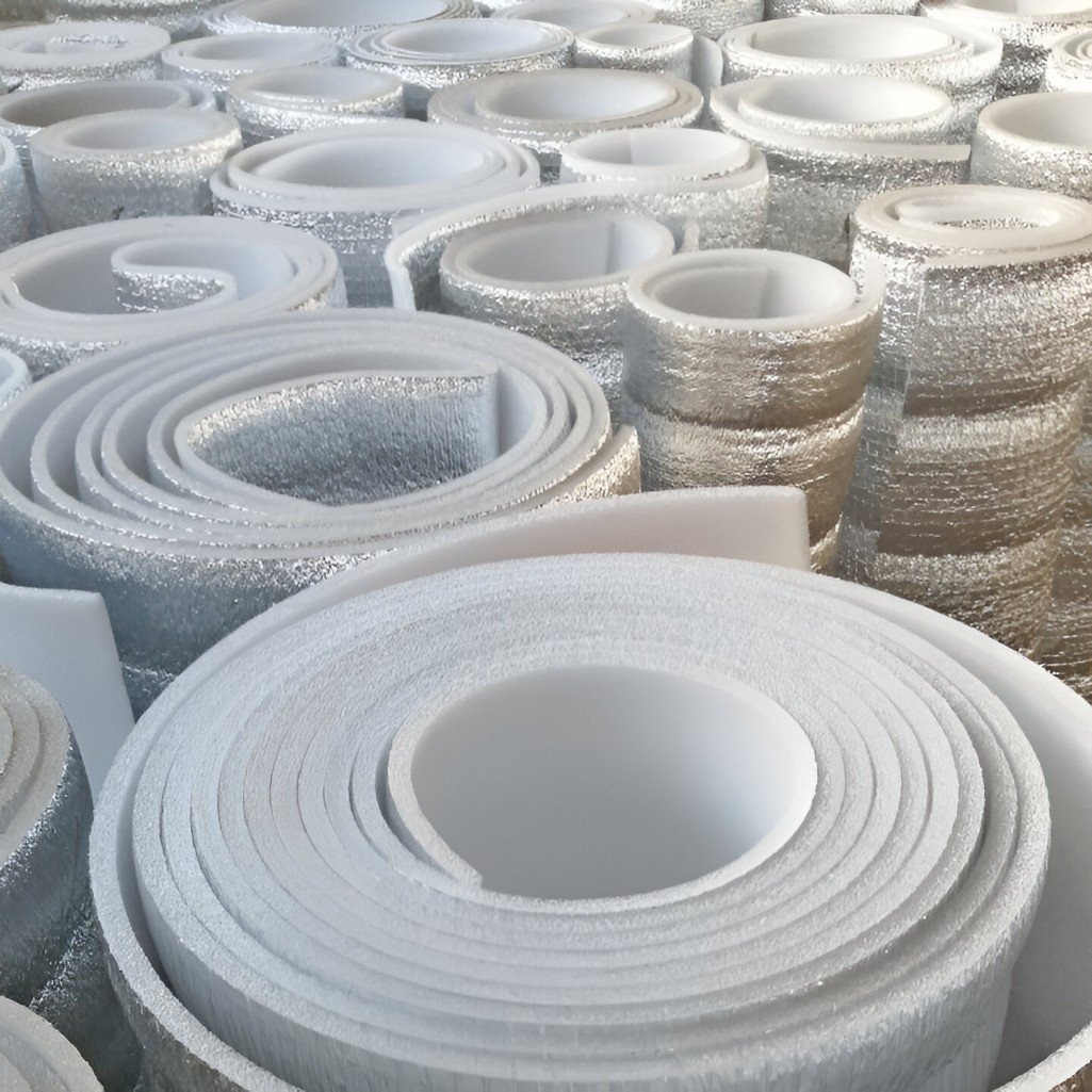 Утеплитель Тепофол А фольга, вспененный полиэтилен 20 мм, ширина 1050 мм, на отрез от 1 п.м