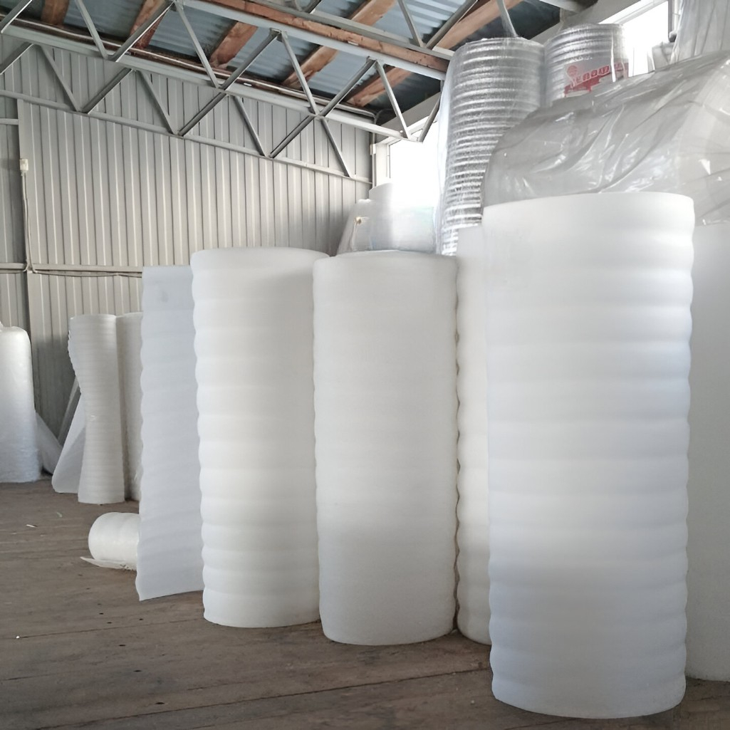 Утеплитель Тепофол НПЭ вспененный полиэтилен, для стен, пола, 5 мм, ширина 1050 мм, на отрез от 1 п.м