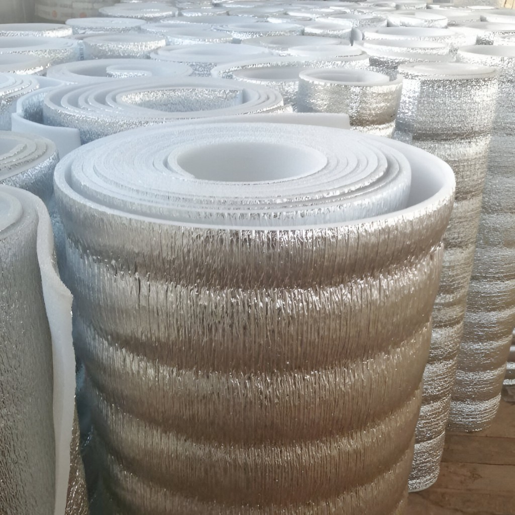 Утеплитель Тепофол А фольга, вспененный полиэтилен 3 мм, ширина 1050 мм, на отрез от 1 п.м