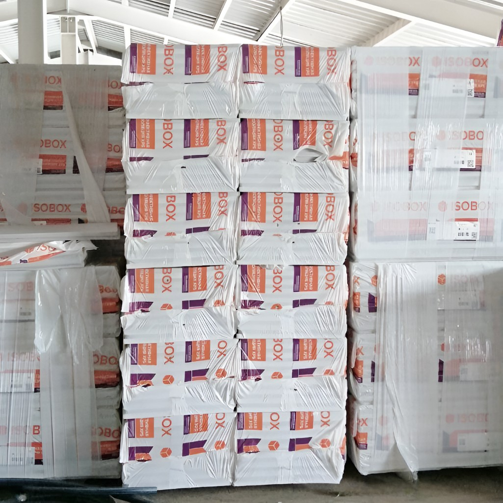 Пенополистирол Технониколь XPS 150 Изобокс для фасадов, стен, пола 30х580х1180 мм, 1 лист