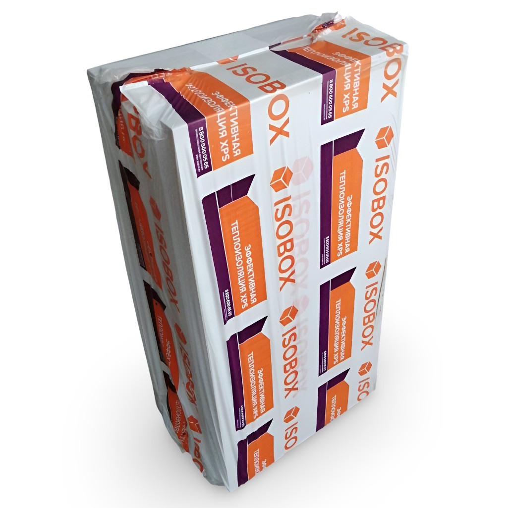 Пенополистирол Технониколь XPS 150 Изобокс для фасадов, стен, пола 30х580х1180 мм, 1 лист