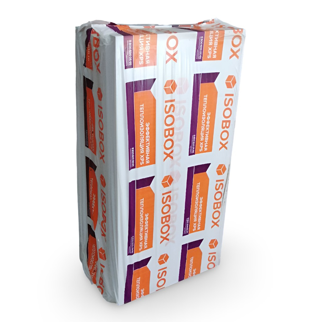 Пенополистирол Технониколь XPS 150 Изобокс для фасадов, стен, пола 30х580х1180 мм, 1 лист