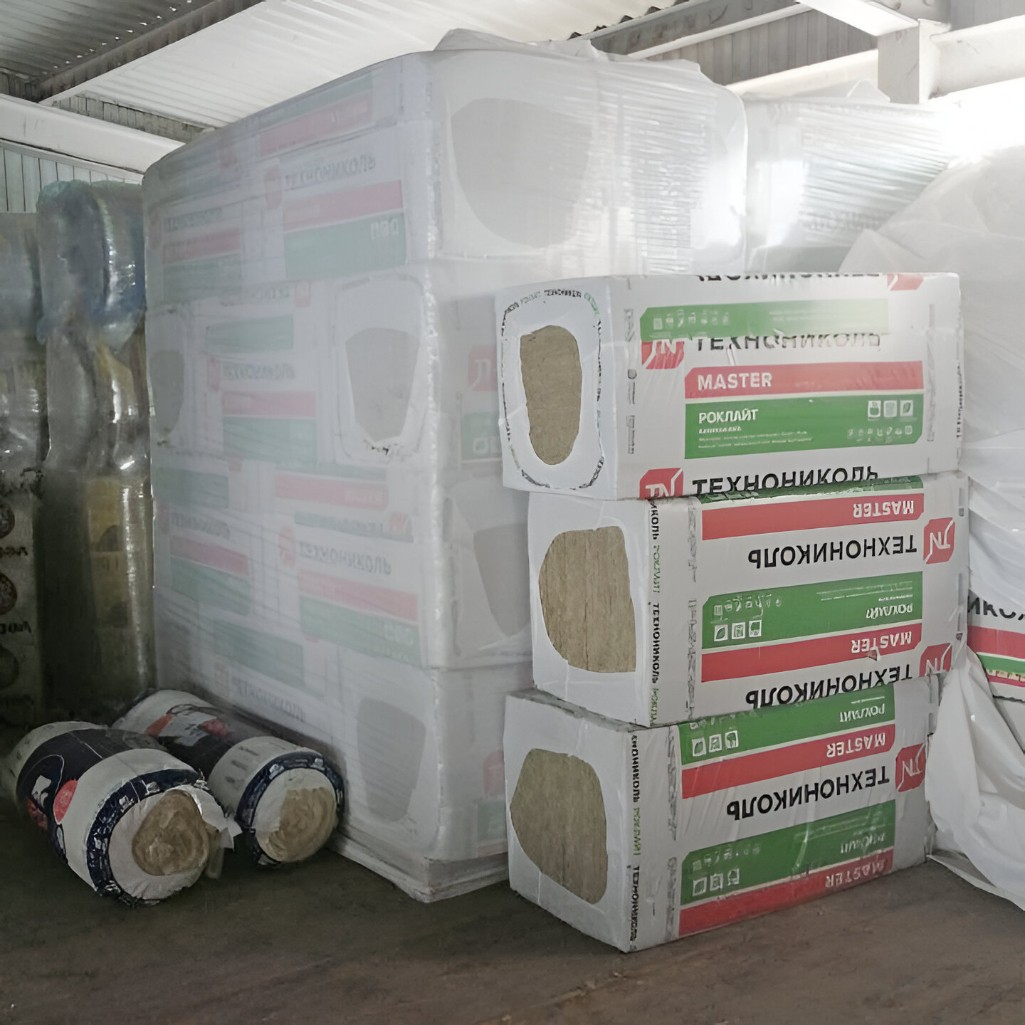 Утеплитель Технониколь Мaster Роклайт для перекрытий, стен 50х600х1200 мм, 8.64 кв.м, 12 плит