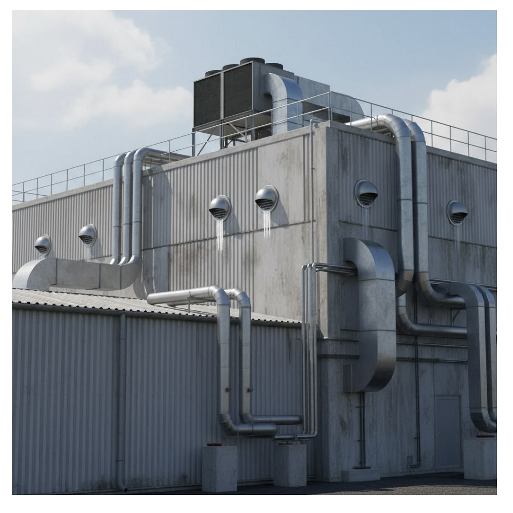 Выход стенной с сеткой Era 16ВМ, d160 мм, наружный d200 мм, нержавеющая сталь 