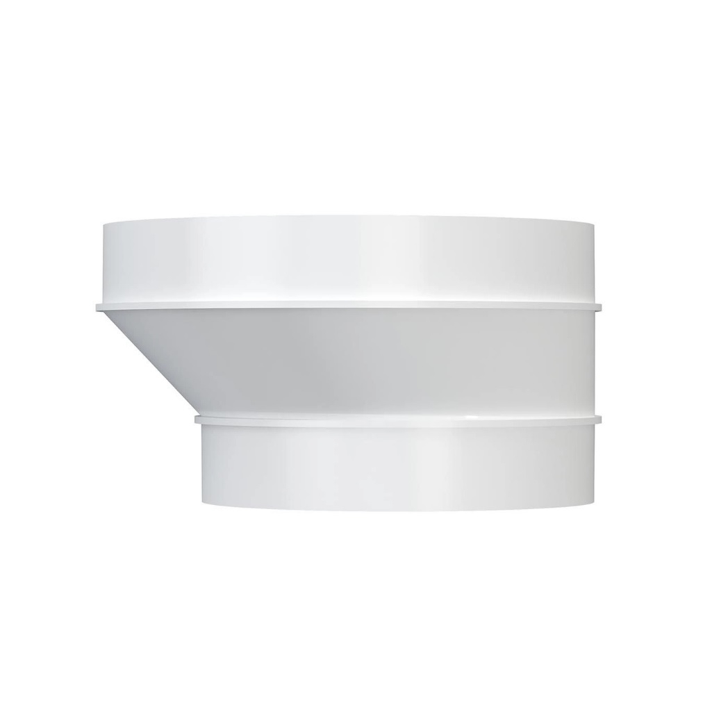 Соединитель эксцентриковый Era 1012,5РЭП для круглых воздуховодов, d100-125 мм, пластик