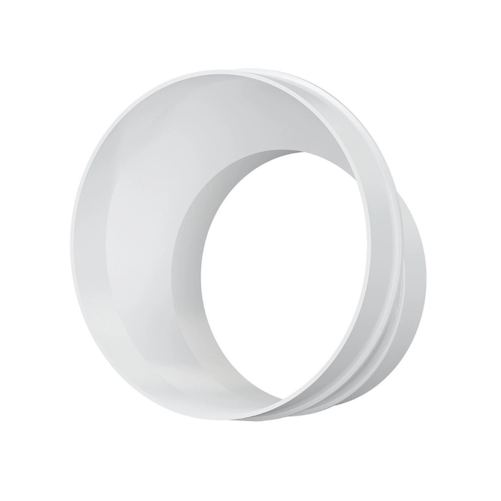 Соединитель эксцентриковый Era 1012,5РЭП для круглых воздуховодов, d100-125 мм, пластик