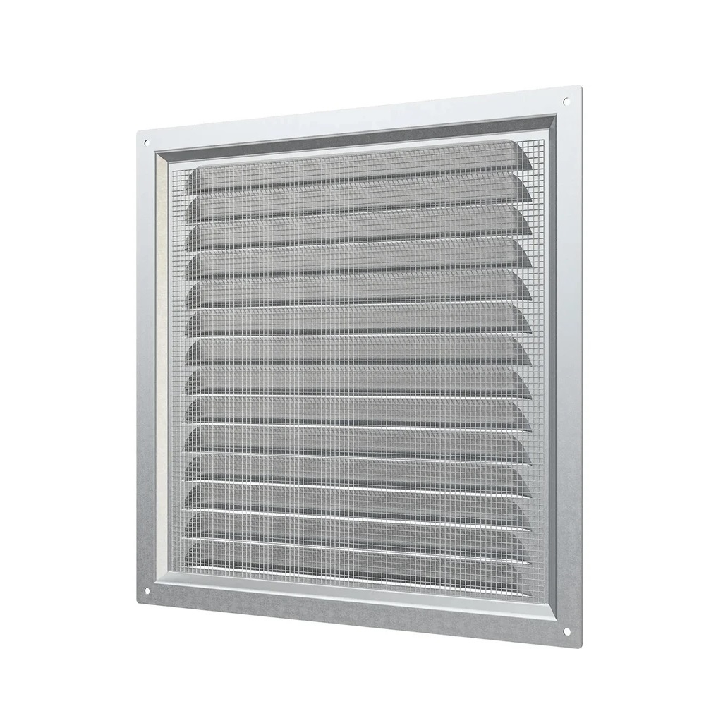 Решетка вентиляционная Era 2525МЦ, 250х250 мм, оцинкованная сталь