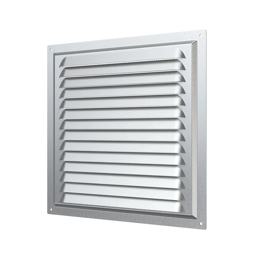 Решетка вентиляционная Era 2525МЦ, 250х250 мм, оцинкованная сталь