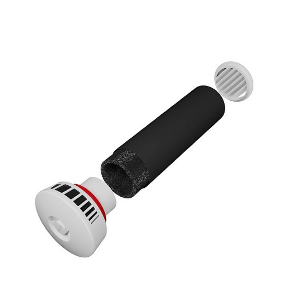 Клапан приточный Era 12,5KP KIV050-03, d 125 мм, длина 0.5 м, фильтр G3, утеплитель вспененный ПЭТ