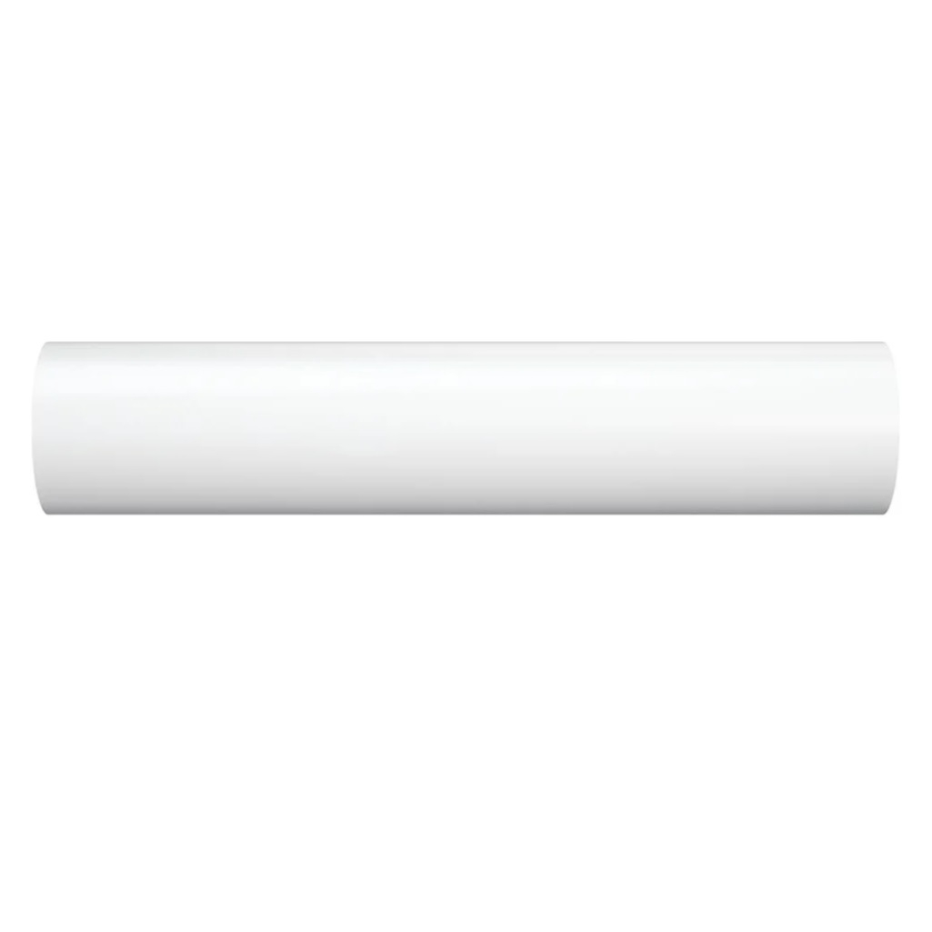 Воздуховод круглый Era 12,5ВП1,5, 125 мм, пластик, белый, 1.5 м