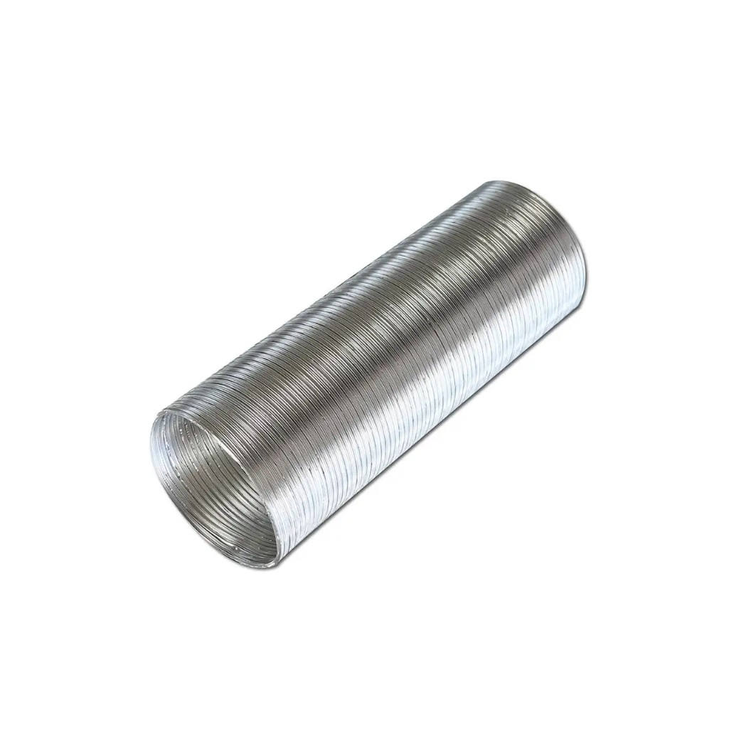 Воздуховод гибкий гофрированный Era 13ВА, 3 м, 0.1 мм, диаметр 130 мм, алюминий