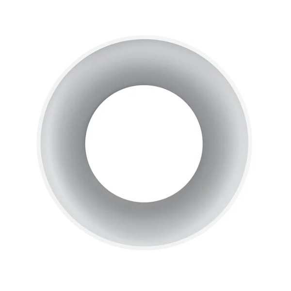 Воздуховод круглый Era 16ВП1,1 м, диаметр 160 мм, белый, пластик