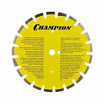 Диск алмазный Champion ST асфальт 350х10х25.4 мм C1606