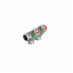Коллектор модульный Elsen EMW02.02 с вентилями, 1", 2 контура, латунный корпус