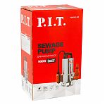 Насос дренажный электрический P.I.T. PSW900-W2, 900 Вт, грязная вода, напор 9 м, 250 л/мин