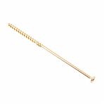 Саморез конструкционный потай Torx желтый цинк 8х220 (2 шт)
