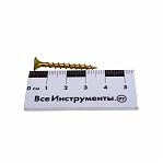 Саморез Жесть универсальный желтый цинк 3,5х35мм 200 шт