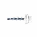 Саморез кровельный 4,8x35 RAL9003 белый сигнальный 8 шт