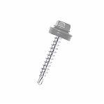 Саморез кровельный 4,8x51 RAL7004 серый 6 шт