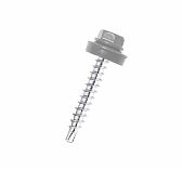 Саморез кровельный 4,8x51 RAL7004 серый 6 шт